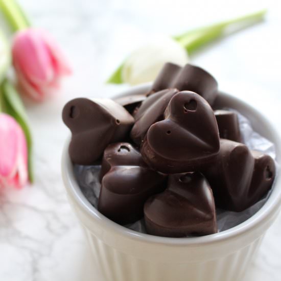 Creamy Almond Butter Chocolates