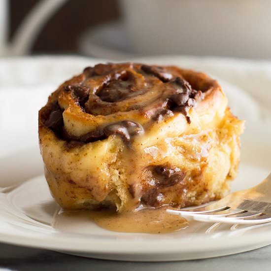Smallbatch Chocolate Cinnamon Rolls