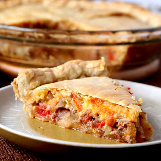 Easy Cheeseburger Pot Pie