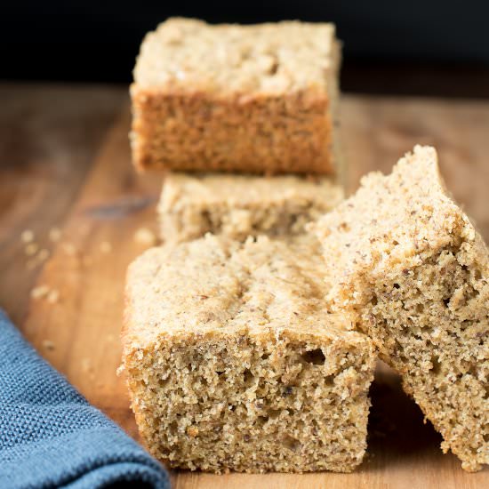 Flax Cornbread