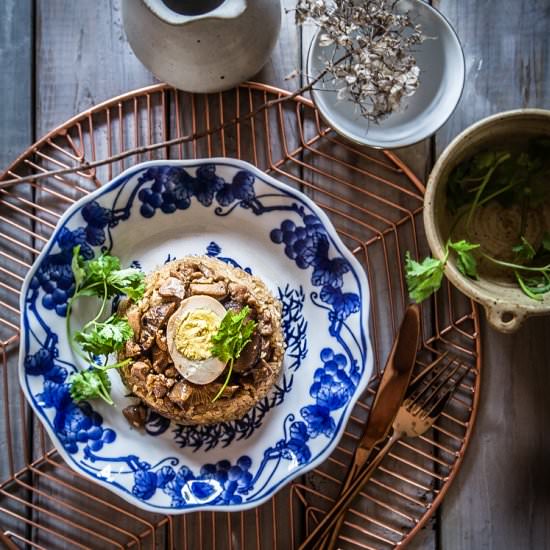 Steamed Rice with Chicken