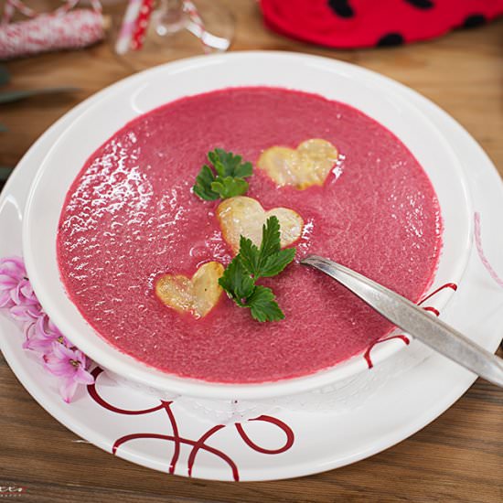 Beetroot Celery Soup