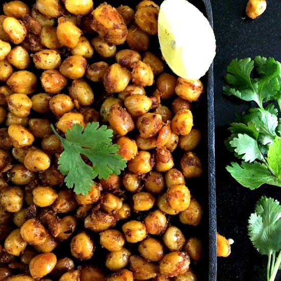 Pan Roasted Tandoori Chole/Chickpea