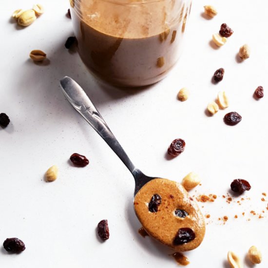 Cinnamon Raisin Peanut Butter