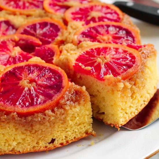 Blood Orange Upside-Down Cake