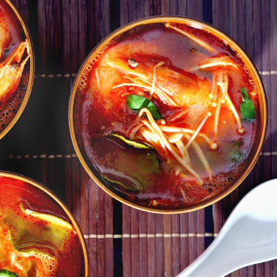 Slow Cooker Tom Yum Goong
