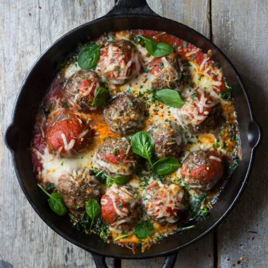 Italian Meatball Skillet