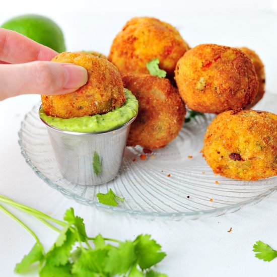 Arroz con Pollo Rice Balls