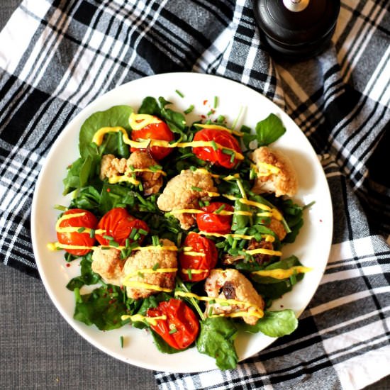 Curried Cauliflower Salad (V, GF)