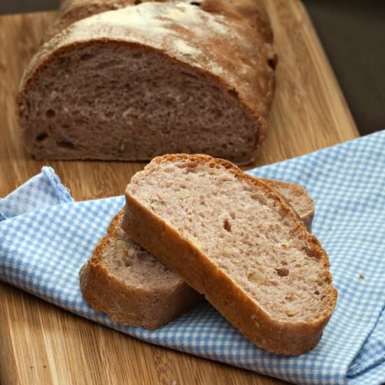 Walnut Spelt Bread