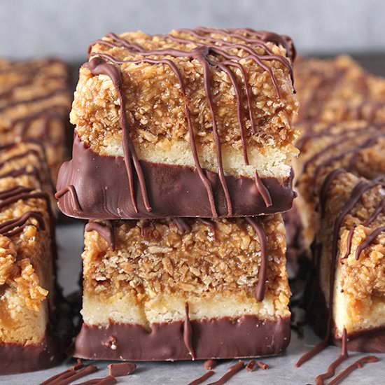 Paleo Samoa Cooke Bars