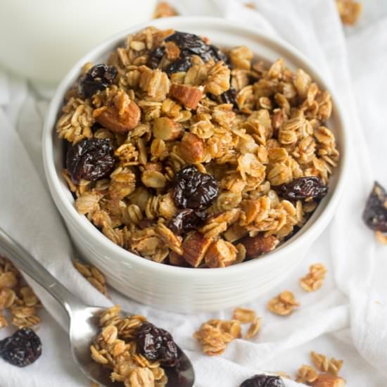Cherry Almond Granola
