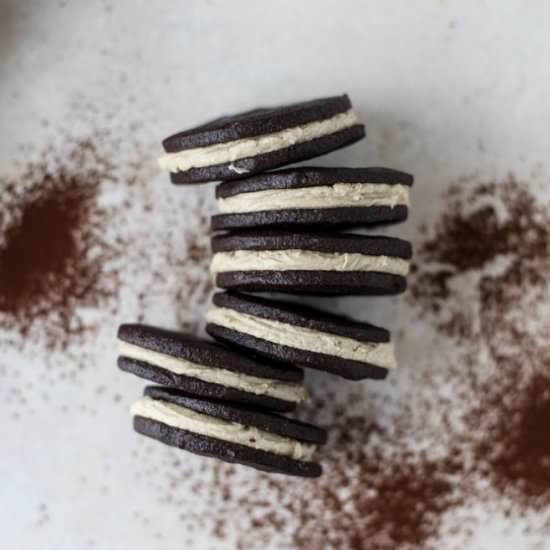 Peanut butter oreos