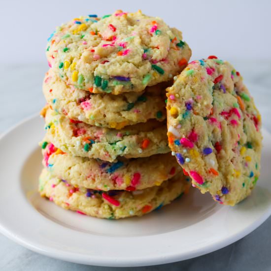 Birthday Cake Cookies