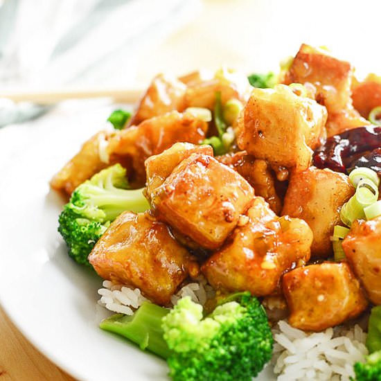 General Tso’s Vegan “Chicken”