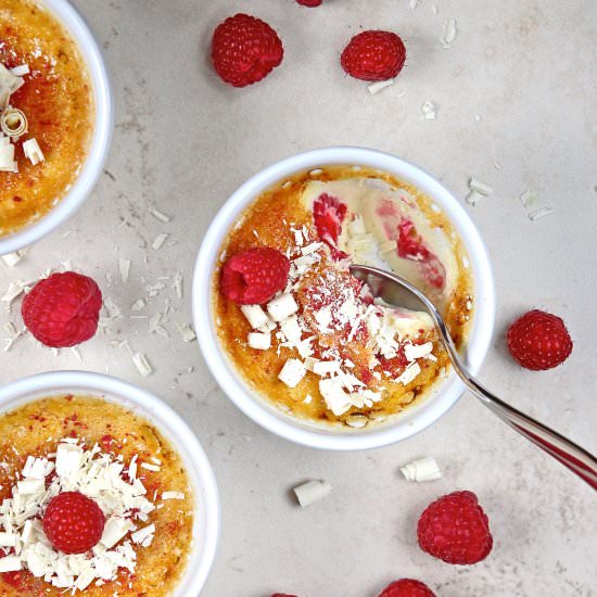 Raspberry Creme Brûlée