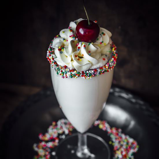 Vanilla Funfetti Milkshake