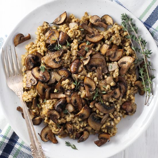 Savory Steel Cut Oats