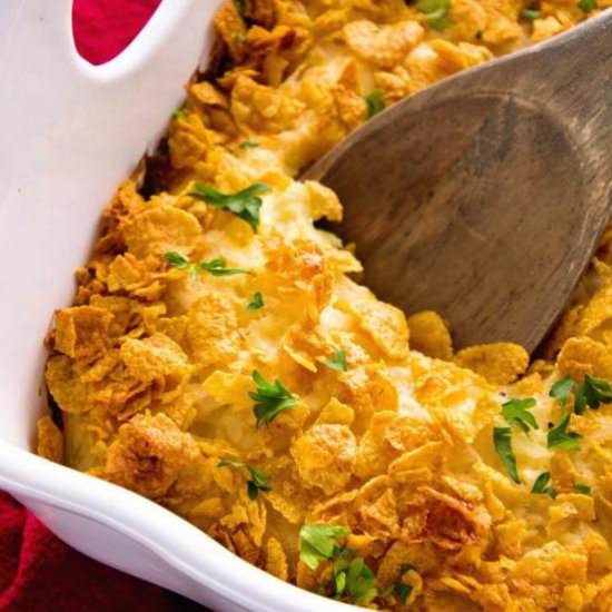 Cheesy Hash Brown Chicken Casserole