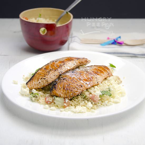Salmon with Couscous Salad