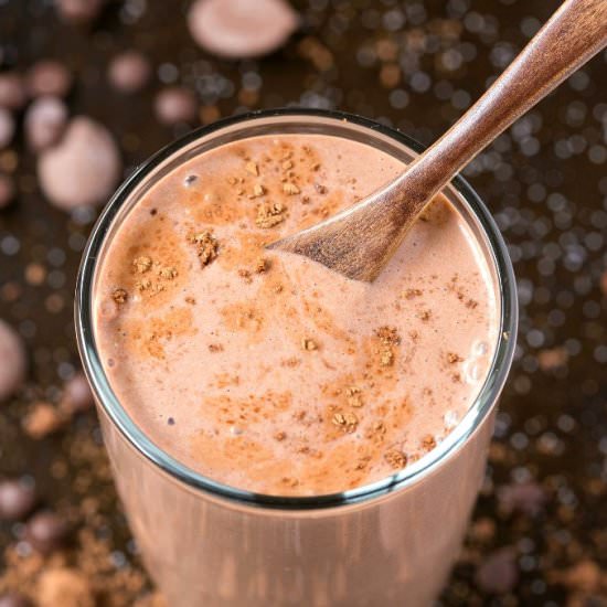 Brownie Batter Oatmeal Smoothie