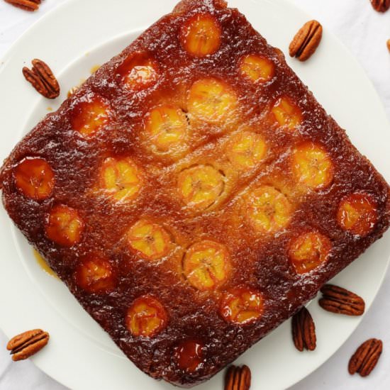 Banana Upside Down Cake