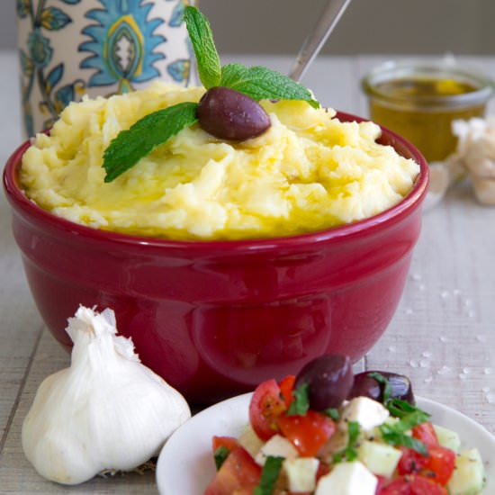 Skordalia- Greek Mashed Potatoes