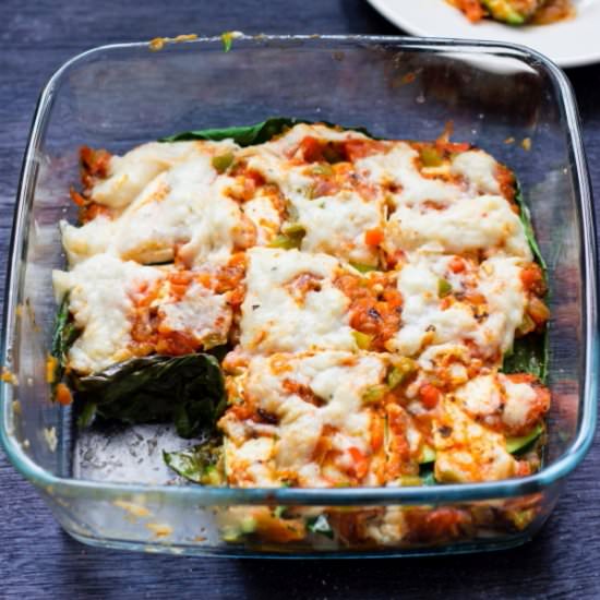 Zucchini Kale Lasagna