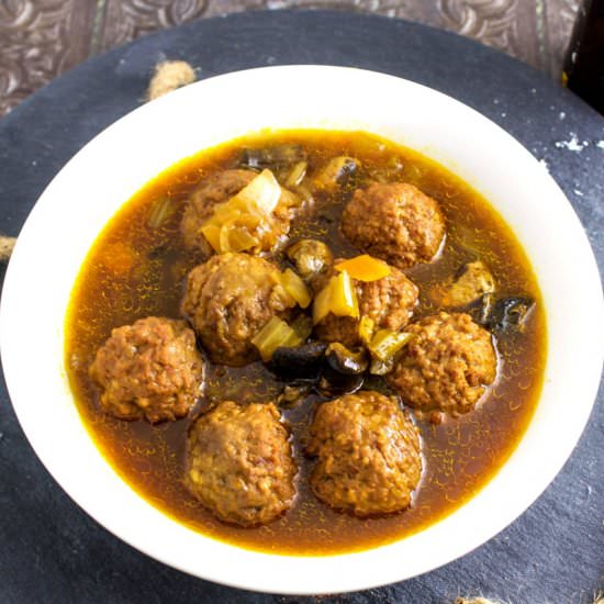 Poor Man’s Meatball Soup