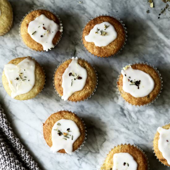 Meyer Lemon Chamomile Muffins
