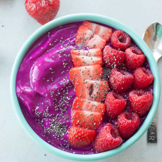 Pink Passion Probiotic Smoothie Bowl