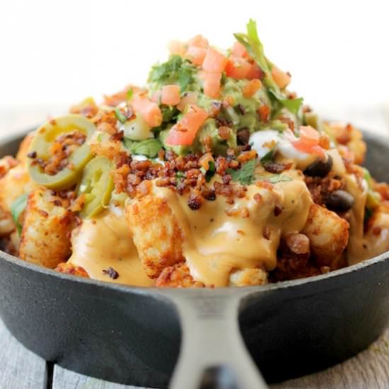 Vegan Tater Tot Nachos