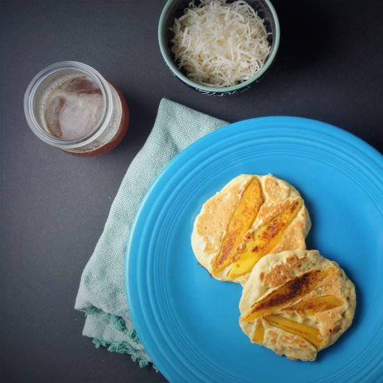 Mango Oat Pancakes