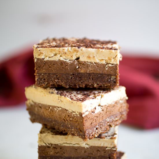 Paleo French Silk Pie Bars