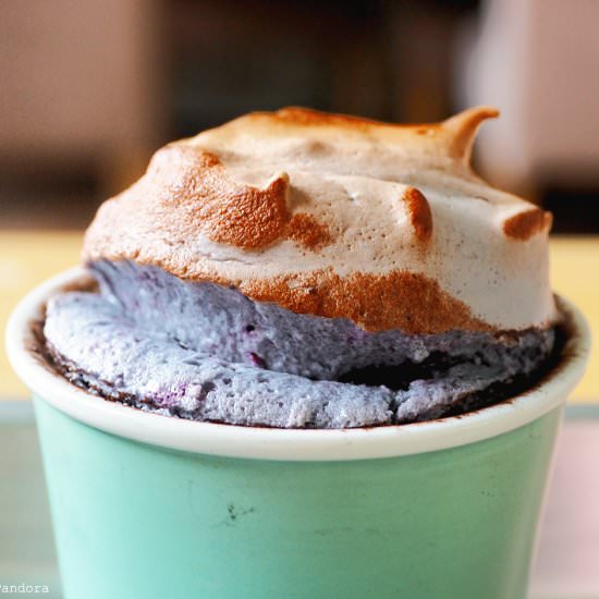 Blueberry Soufflé