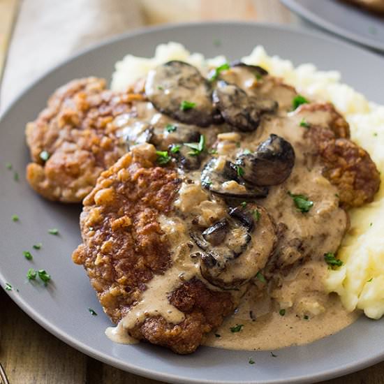 Pork Marsala