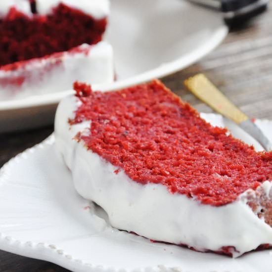 Red Velvet Banana Bread