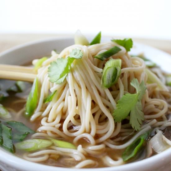 Easy Miso Ramen Soup