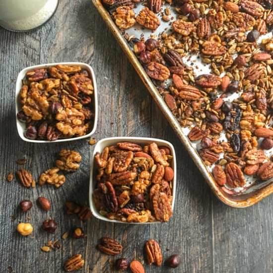 Slow Cooker Thai Curry Nuts