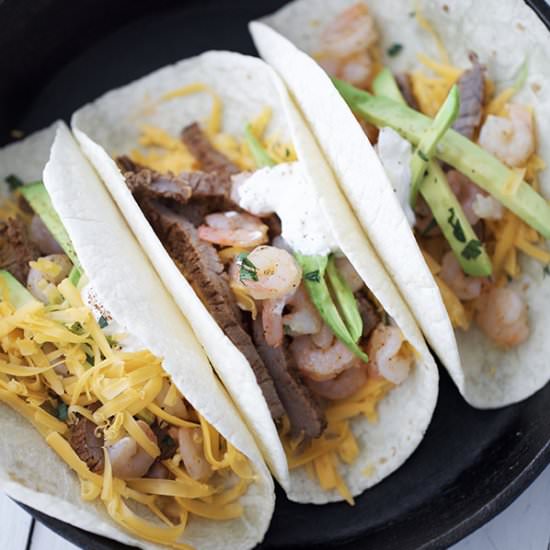 Grilled Surf & Turf Tacos