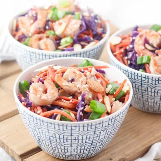 Healthy Mu Shu Shrimp
