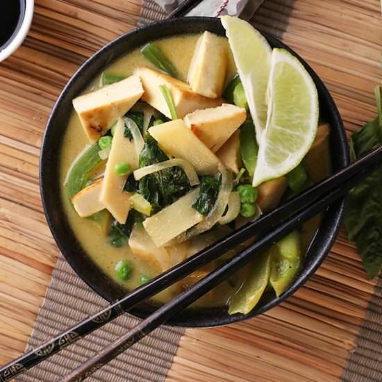Thai Green Curry with Tofu