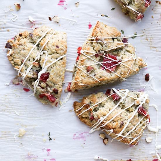 Blood Orange Scones