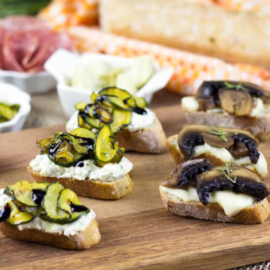 Crostini Misti (Mixed Crostini)