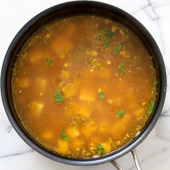 Turmeric Miso Ginger Soup