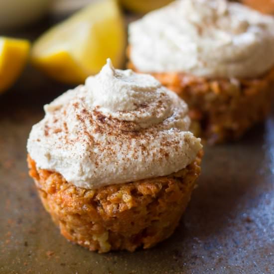 Raw Carrot Orange Lemon Cake