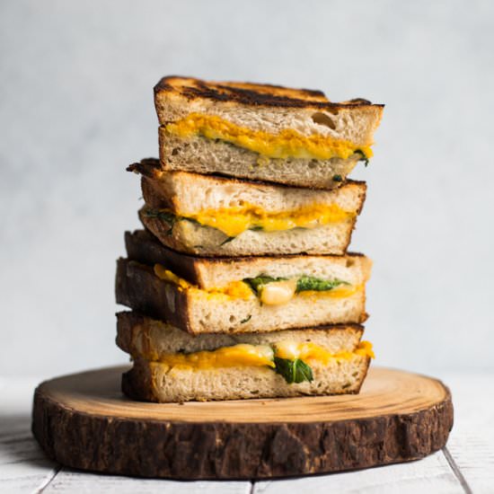 Butternut Squash Grilled Cheese