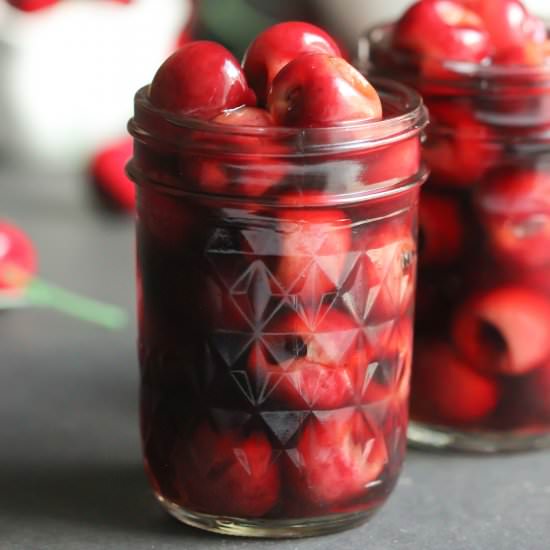 DIY Maraschino Cherries