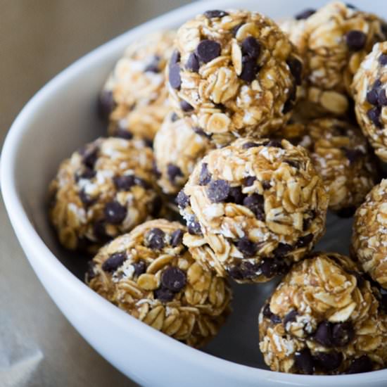‘Skinny’ Peanut Butter Energy Bites