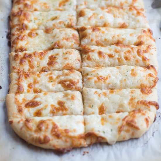 Cheesy Garlic Breadsticks